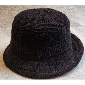 Deborah Fashion  D 100% Polyester Black Womens Hat